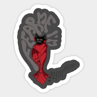 Cat Count Dracula Sticker